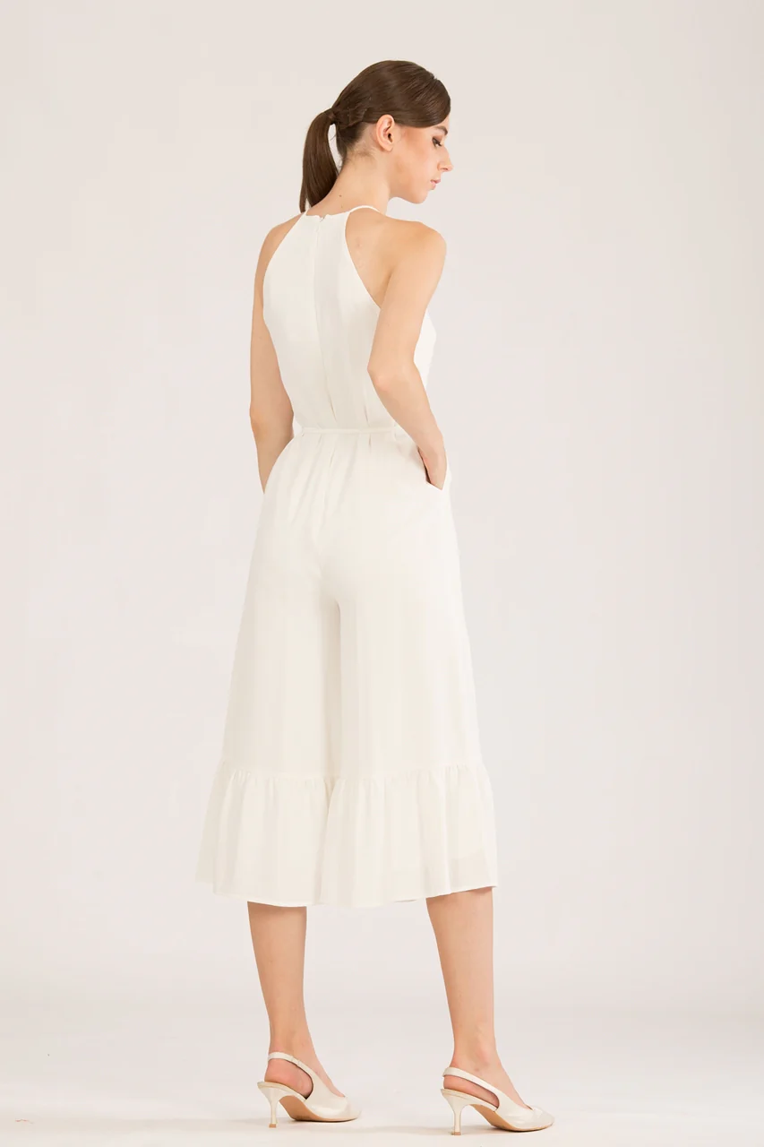Dofihuxaz Jumpsuit (White) - Image 2
