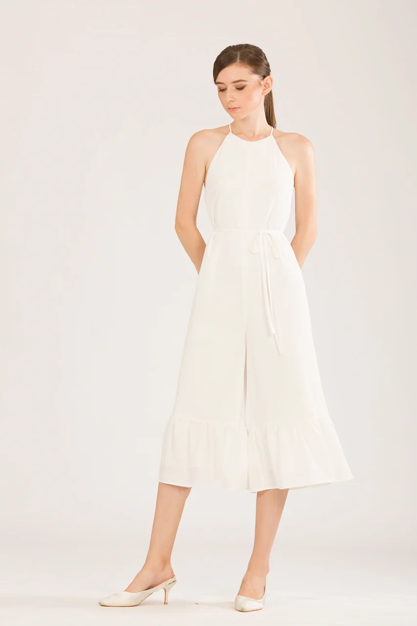 Dofihuxaz Jumpsuit (White) - Image 3