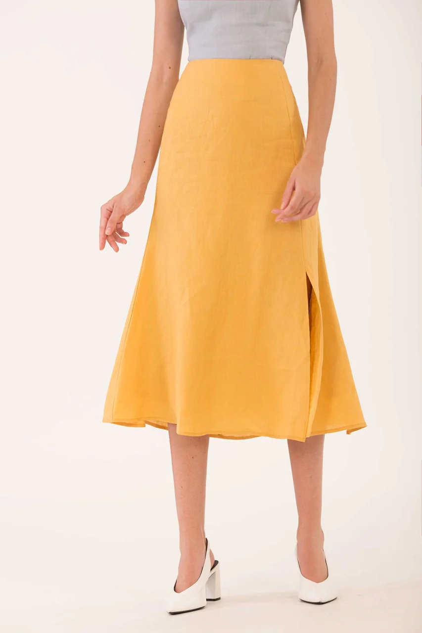 Duchunjiu Skirt (Yellow) - Image 2