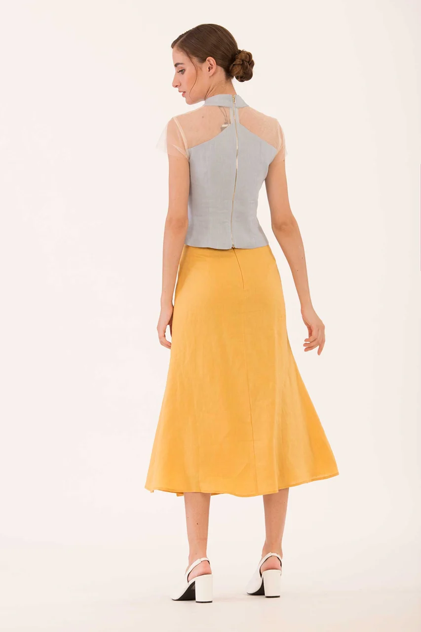 Duchunjiu Skirt (Yellow) - Image 3