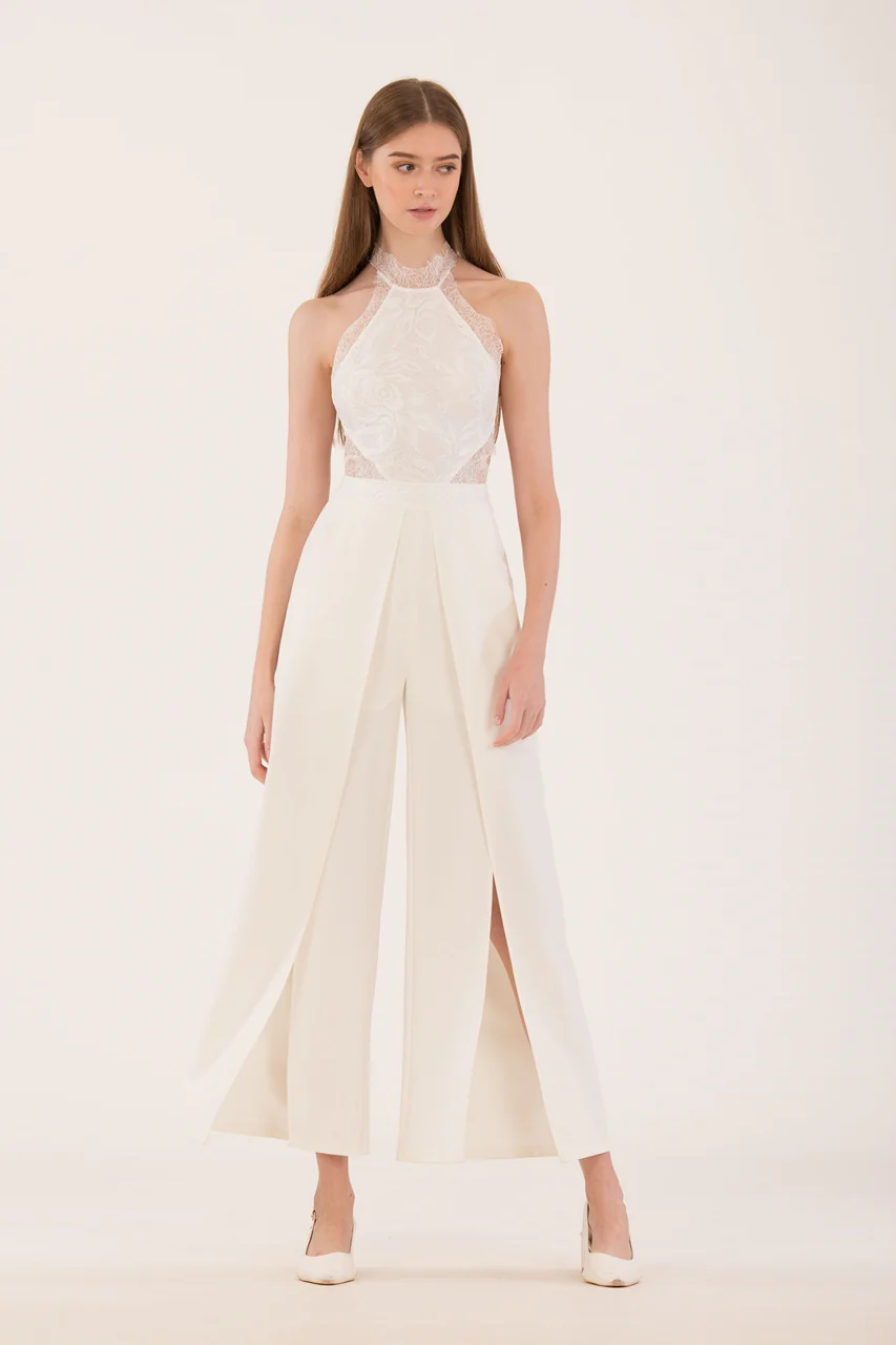 Dufelei Jumpsuit (White) - Image 5