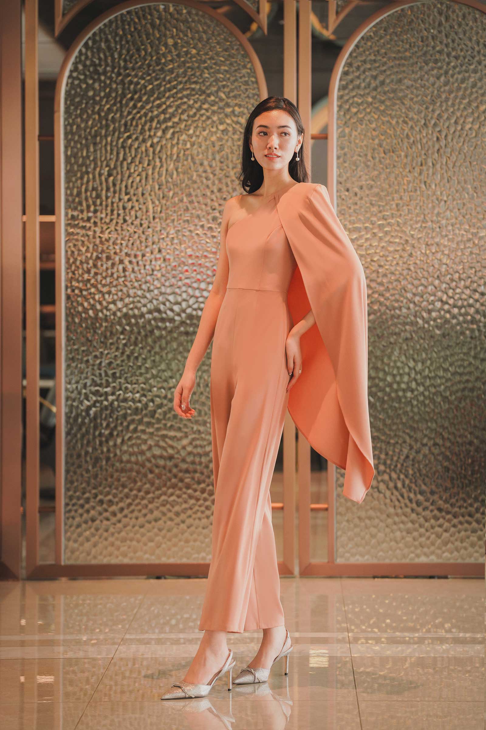 Daveir Jumpsuit (Beige) - Image 6