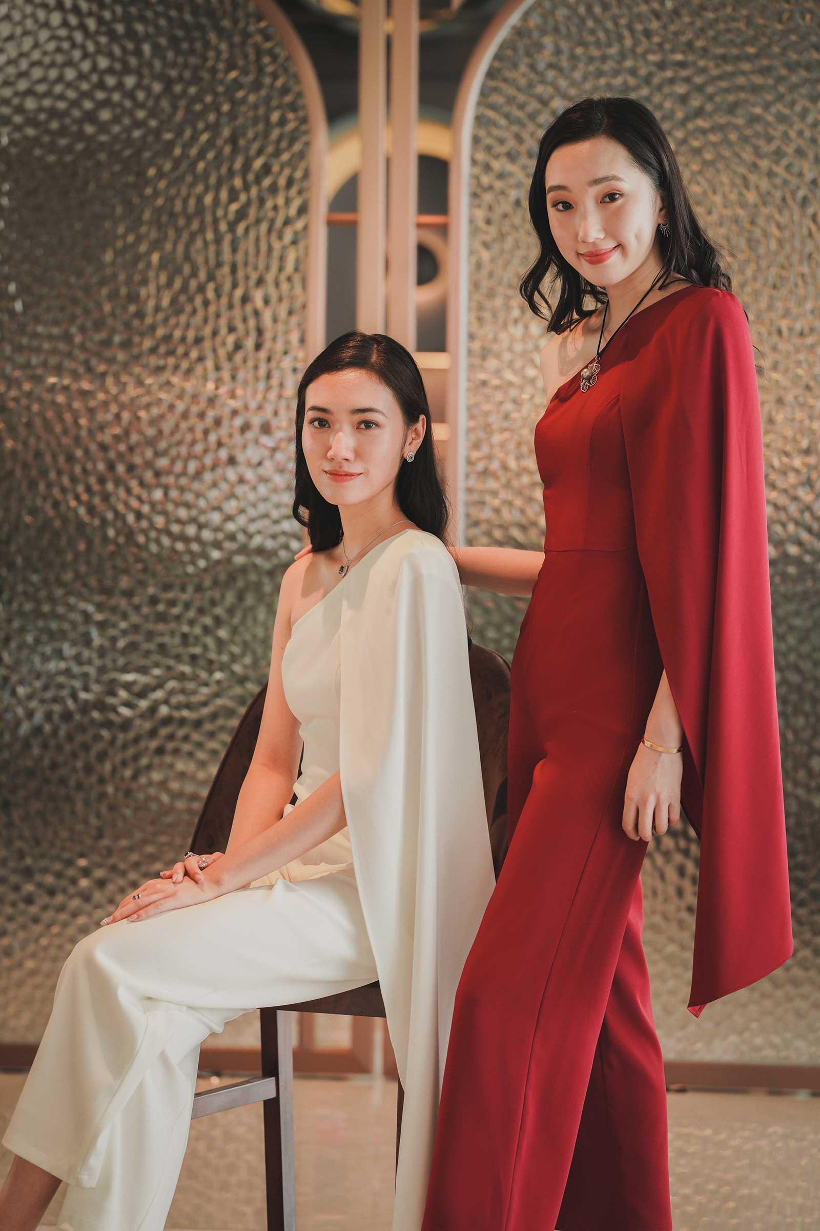Daveir Jumpsuit (Red) - Image 2