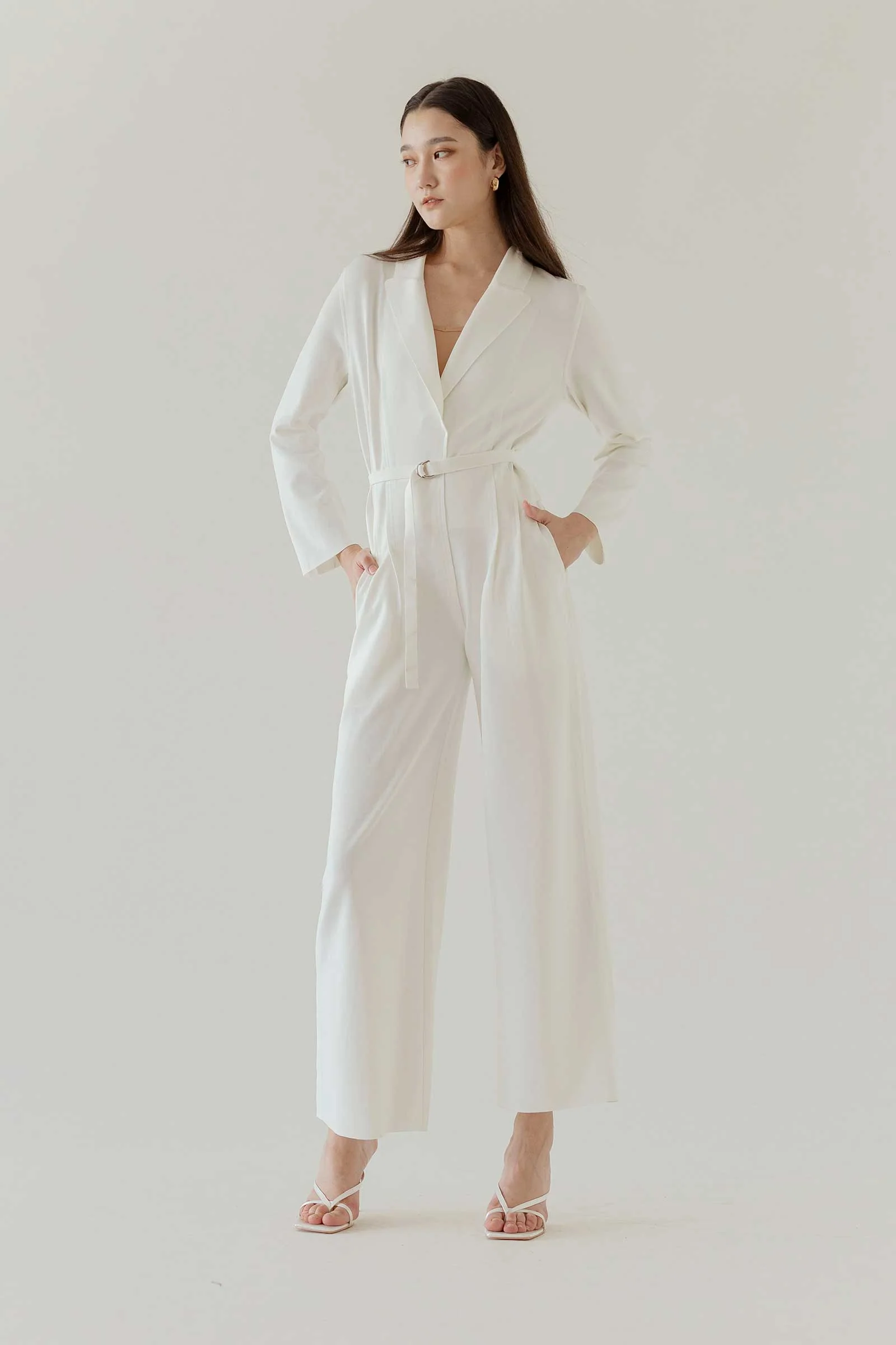 Dakizuxa Jumpsuit (White) - Image 4