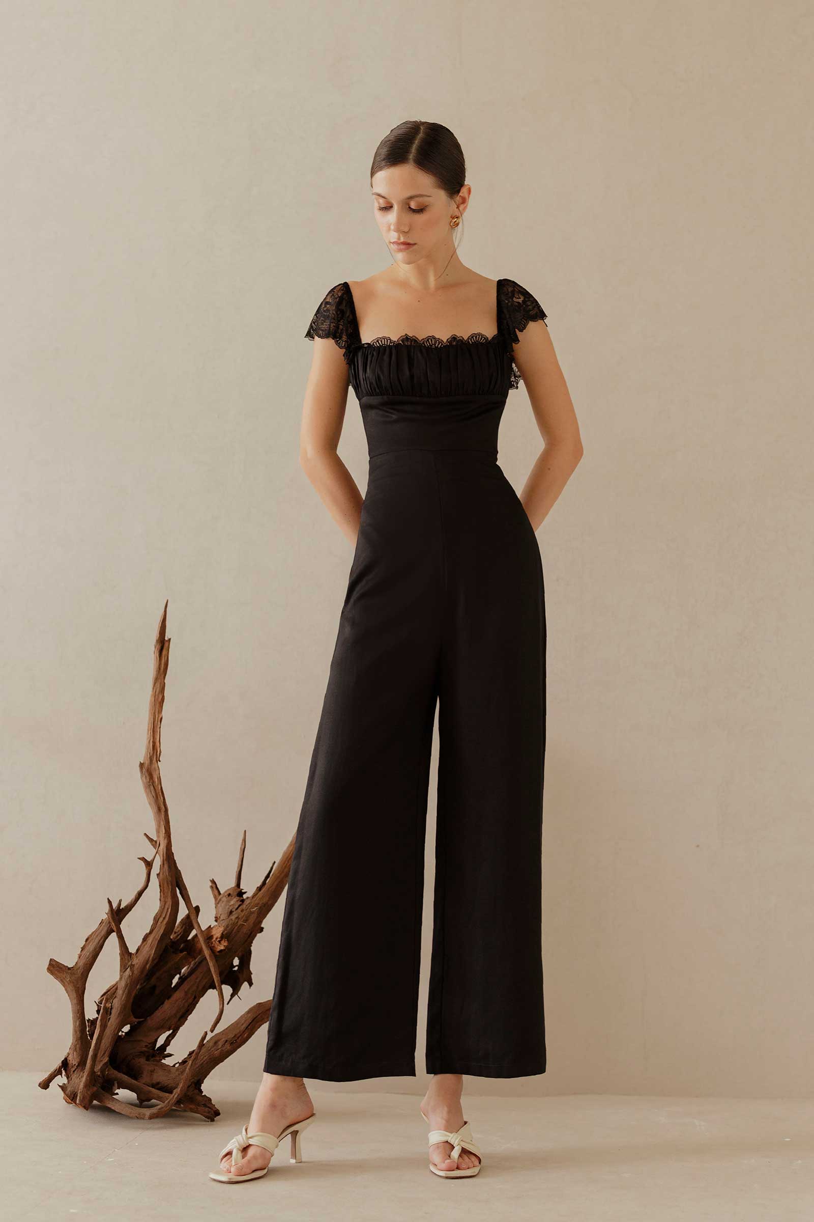 Daverlia Jumpsuit (Black) - Image 3