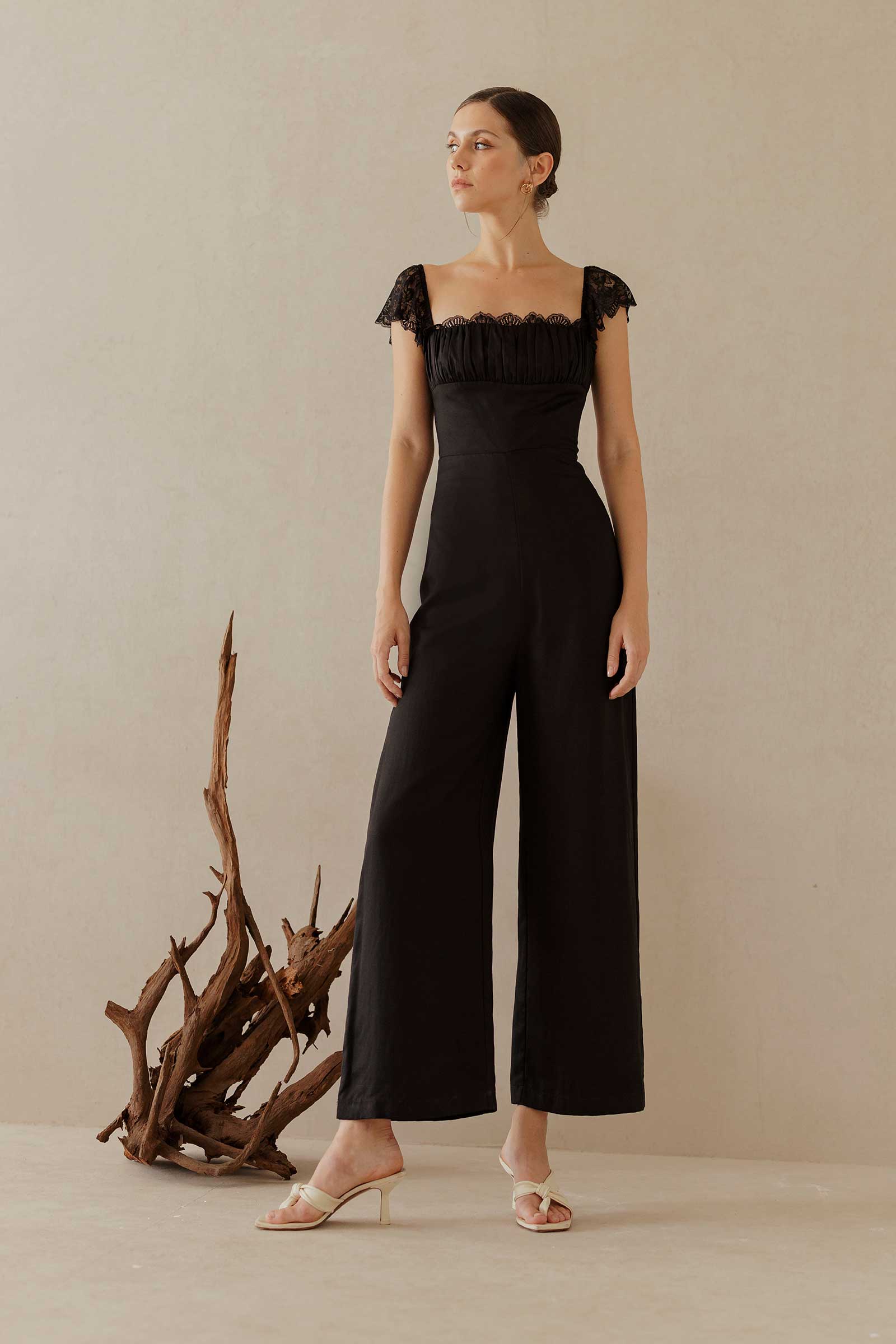 Daverlia Jumpsuit (Black) - Image 4