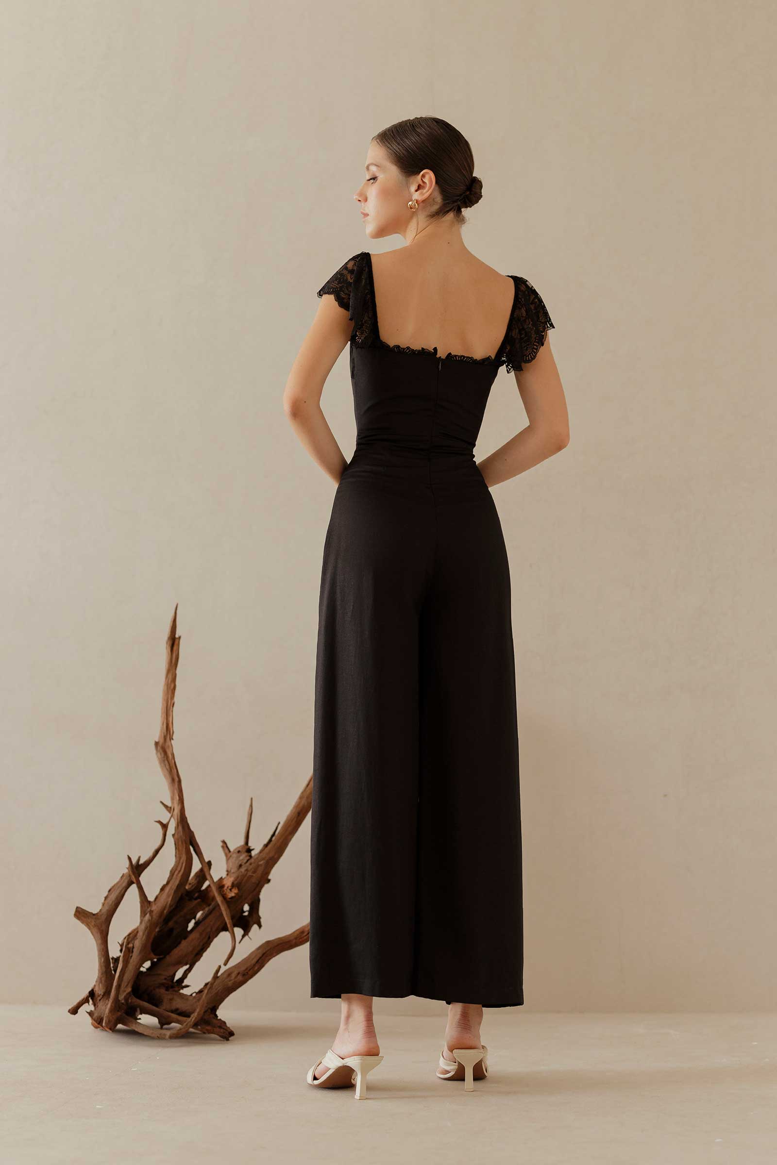 Daverlia Jumpsuit (Black) - Image 5
