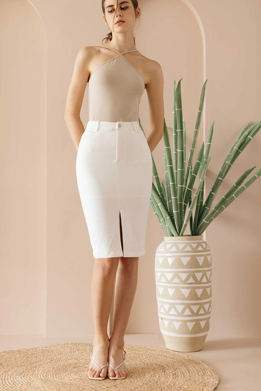 Dinajuxe Skirt (White) - Image 3