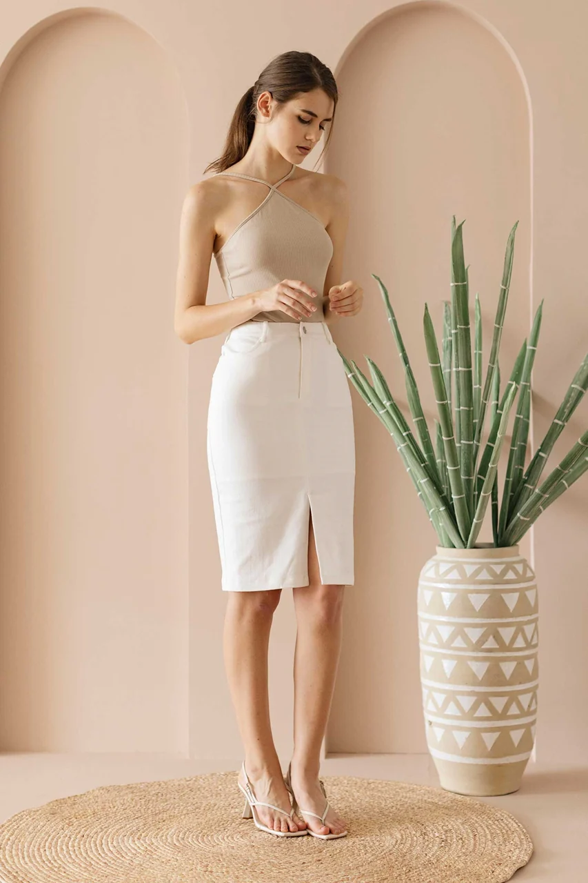 Dinajuxe Skirt (White) - Image 4