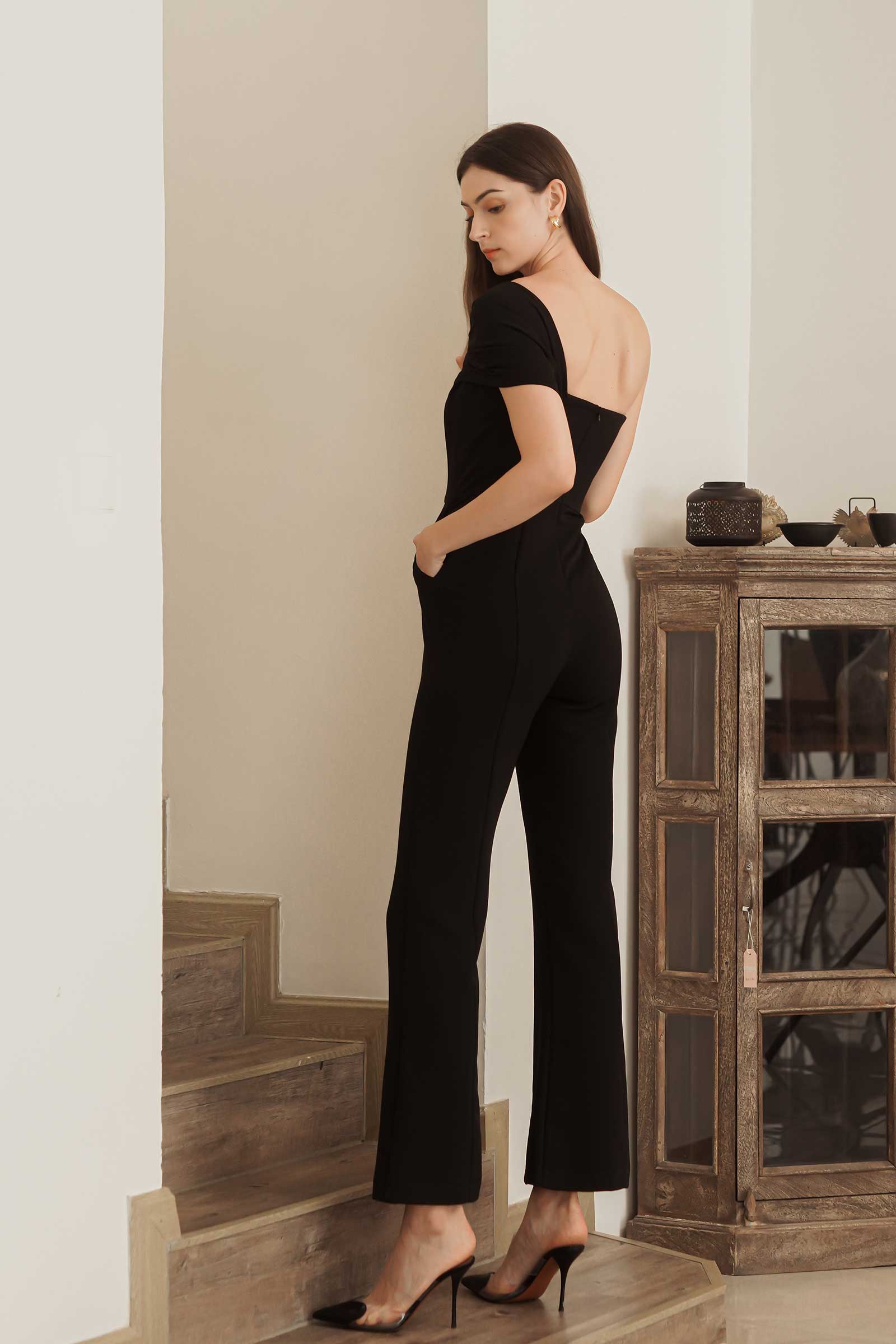 Damiqoy Jumpsuit (Black) - Image 6