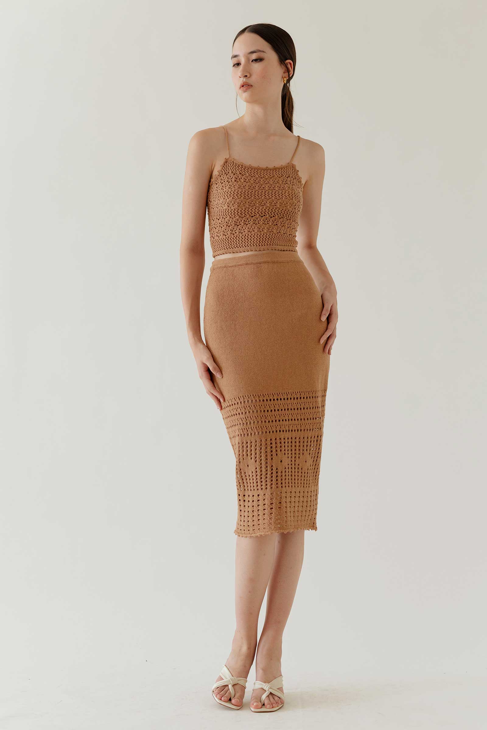 Daitor Skirt (Light Brown) - Image 2