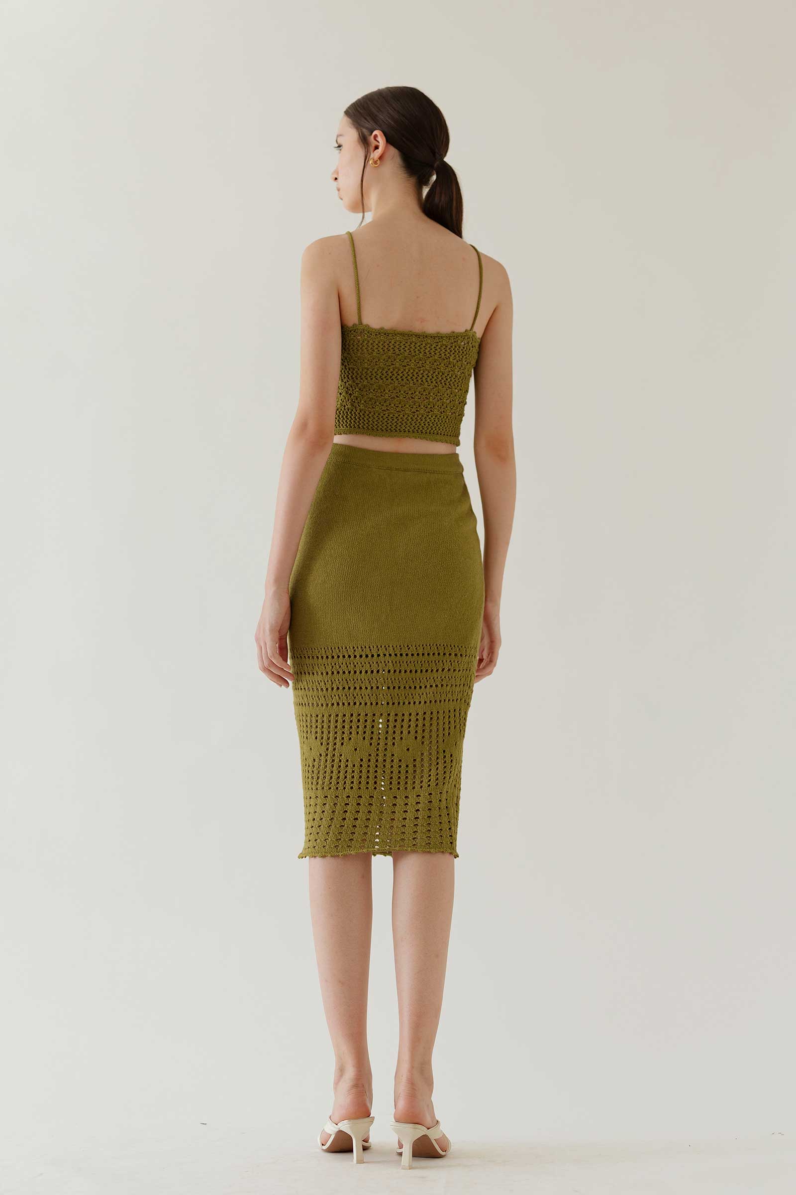 Daitor Skirt (Olive) - Image 6