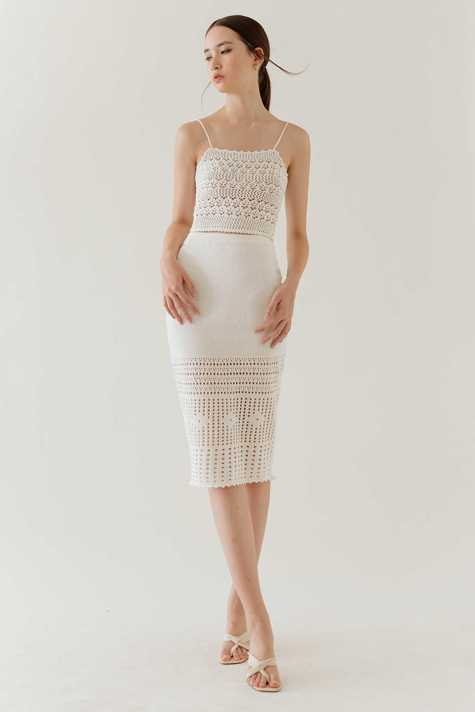 Daitor Skirt (White) - Image 3