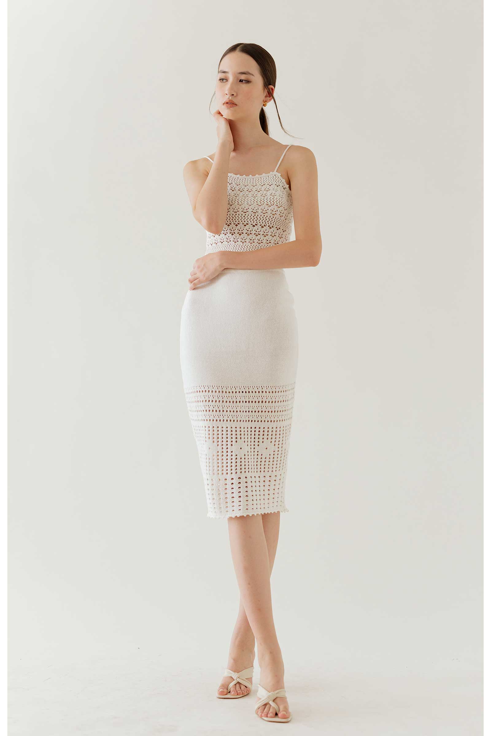 Daitor Skirt (White) - Image 6
