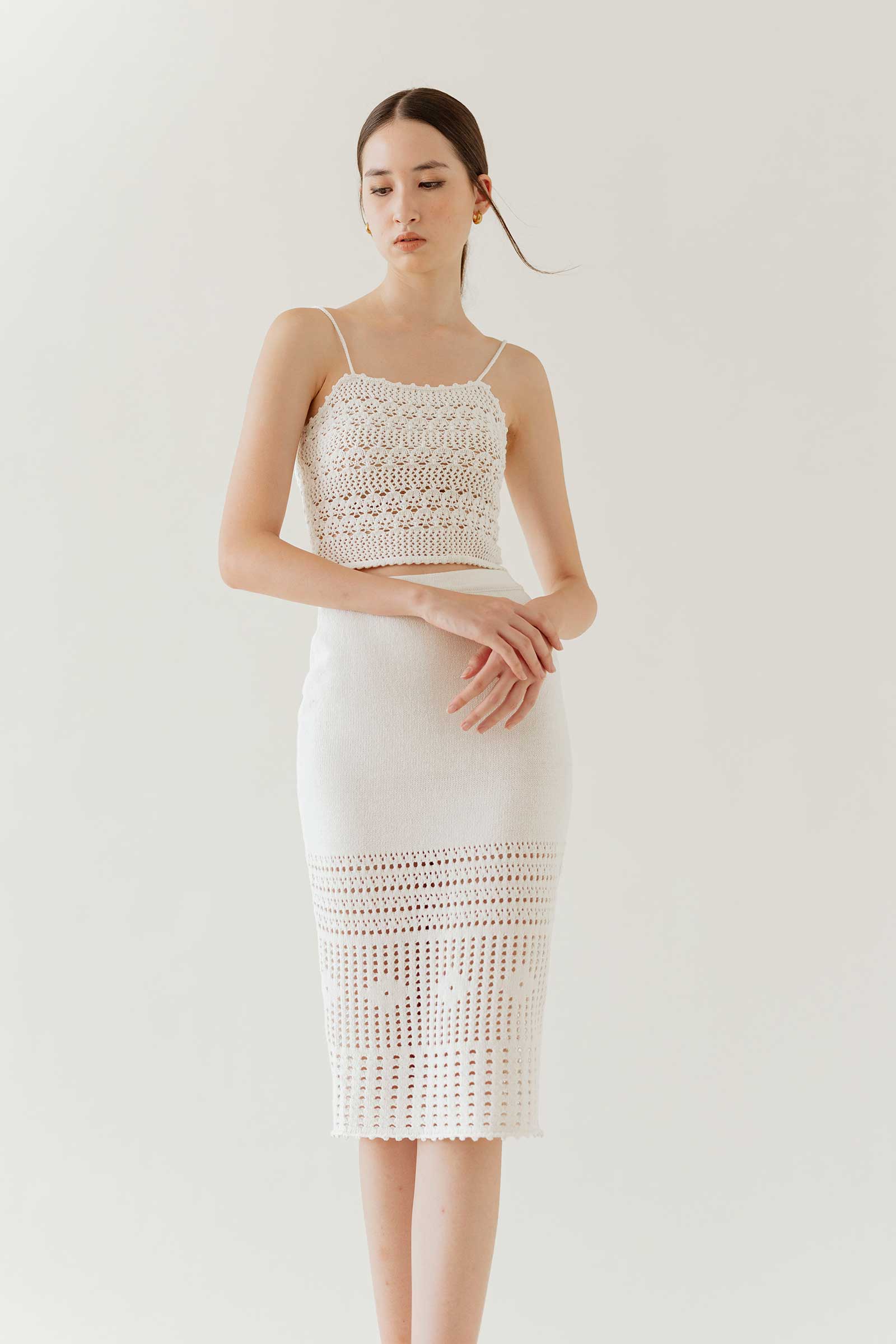 Daitor Skirt (White) - Image 8