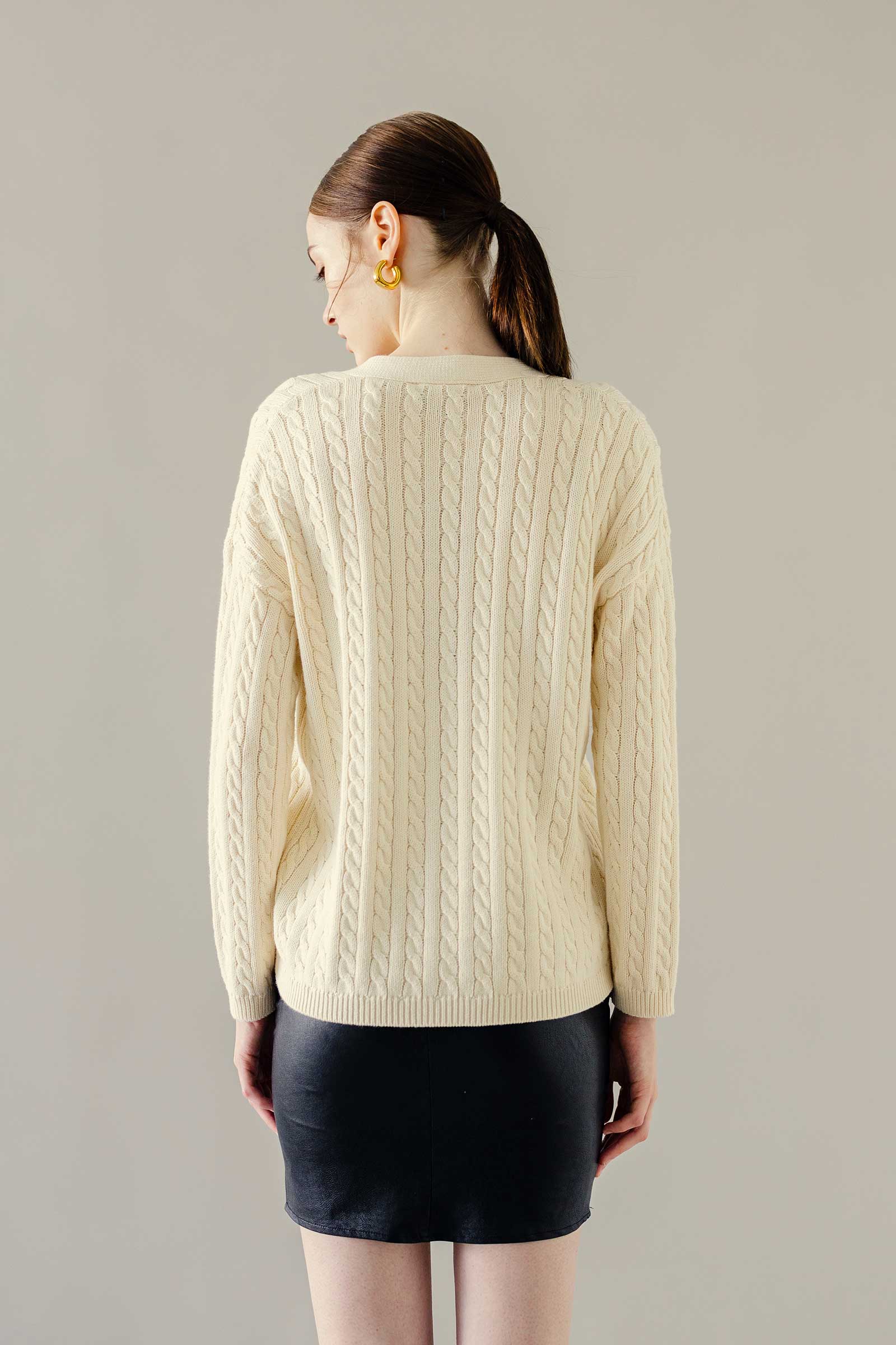 Dhele Cardi (Cream) - Image 10