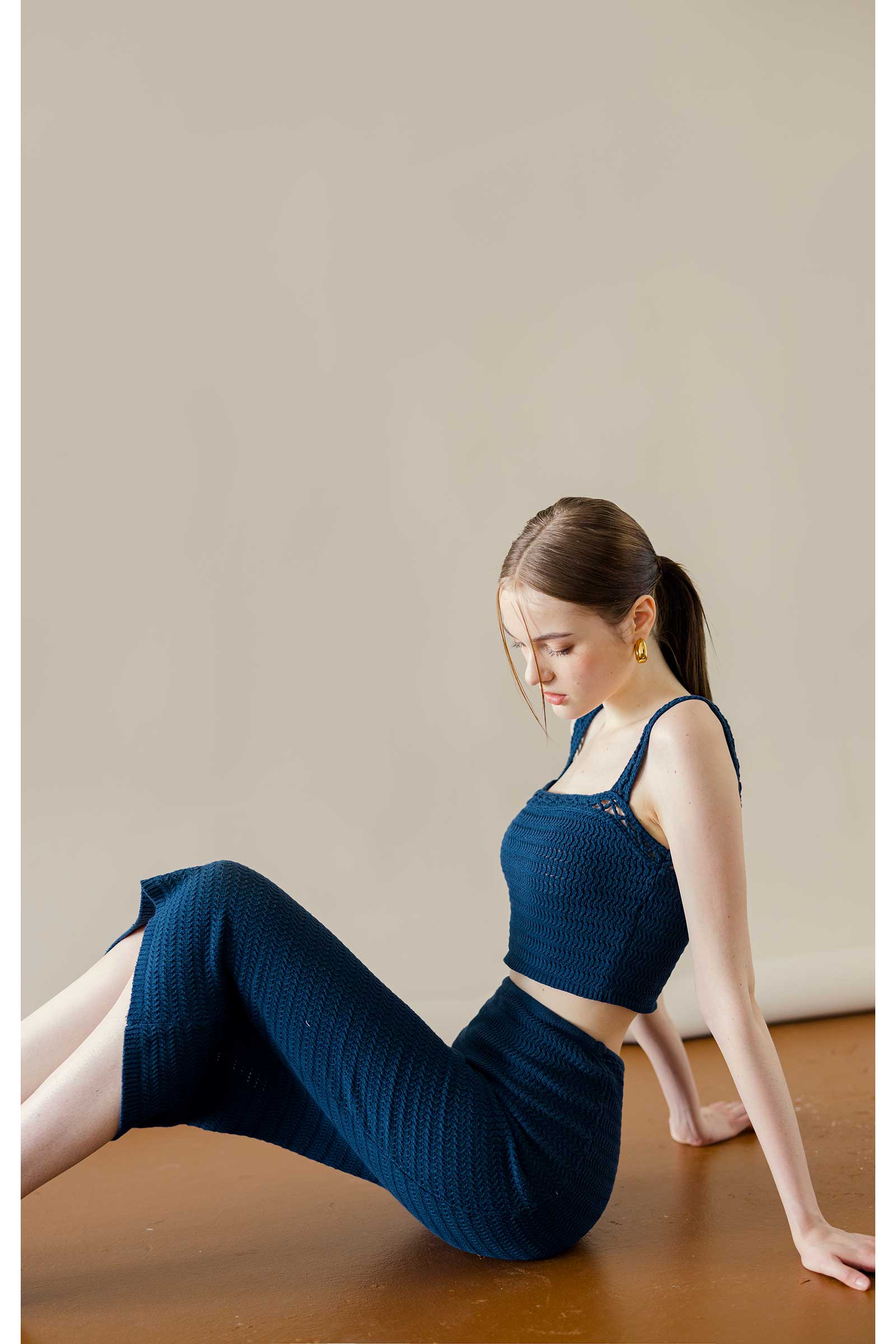 Doffa Skirt Only (Navy) - Image 2