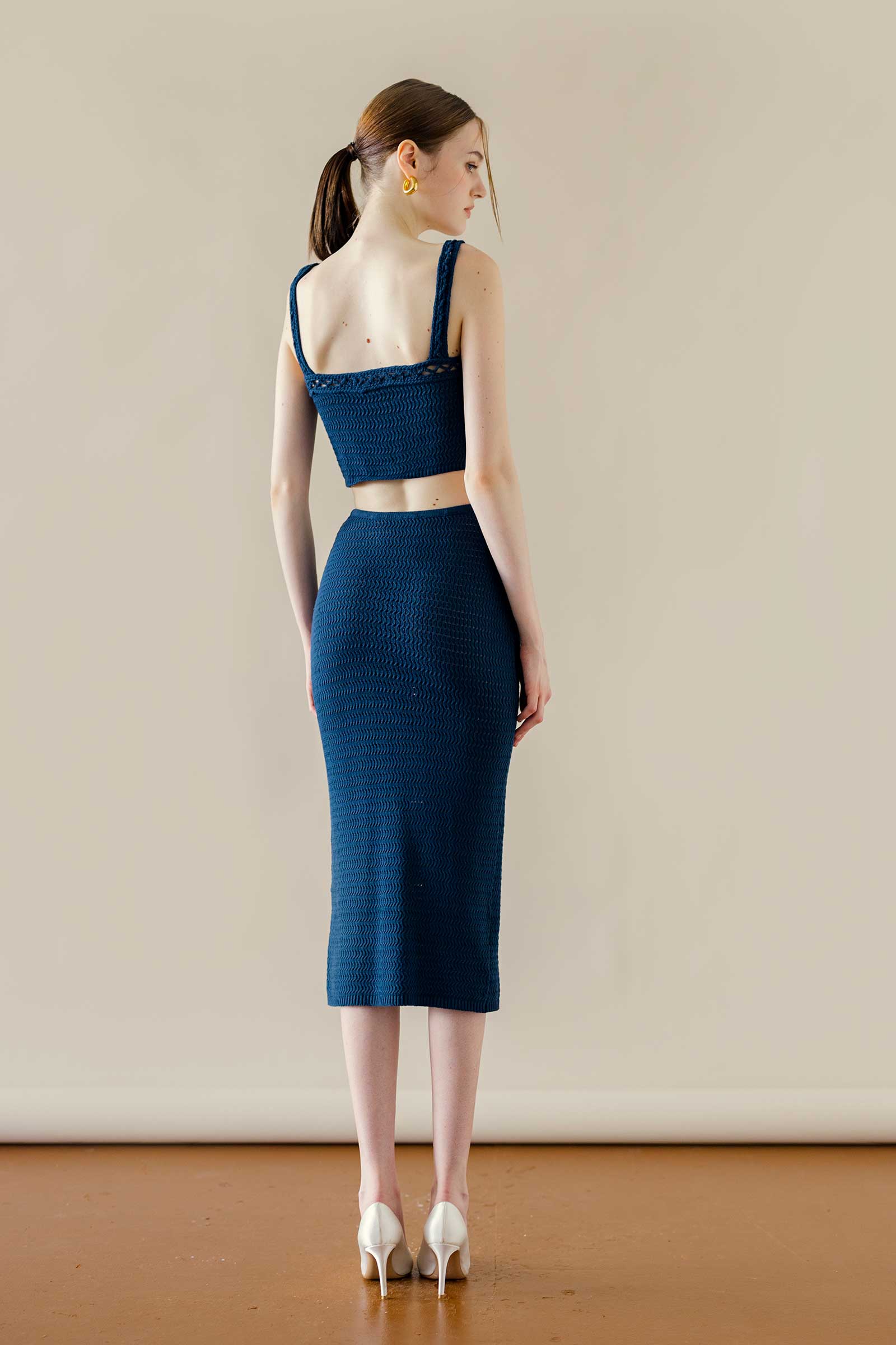 Doffa Skirt Only (Navy) - Image 3