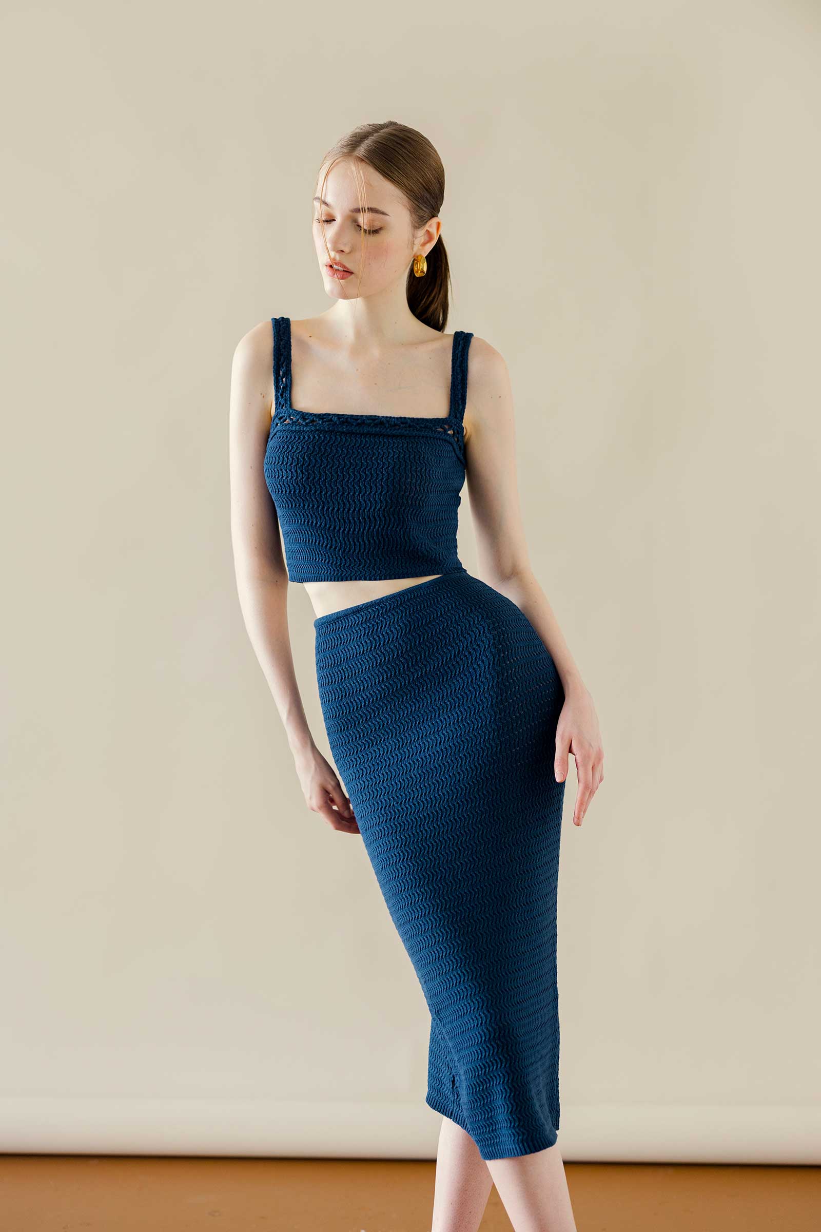 Doffa Skirt Only (Navy) - Image 4