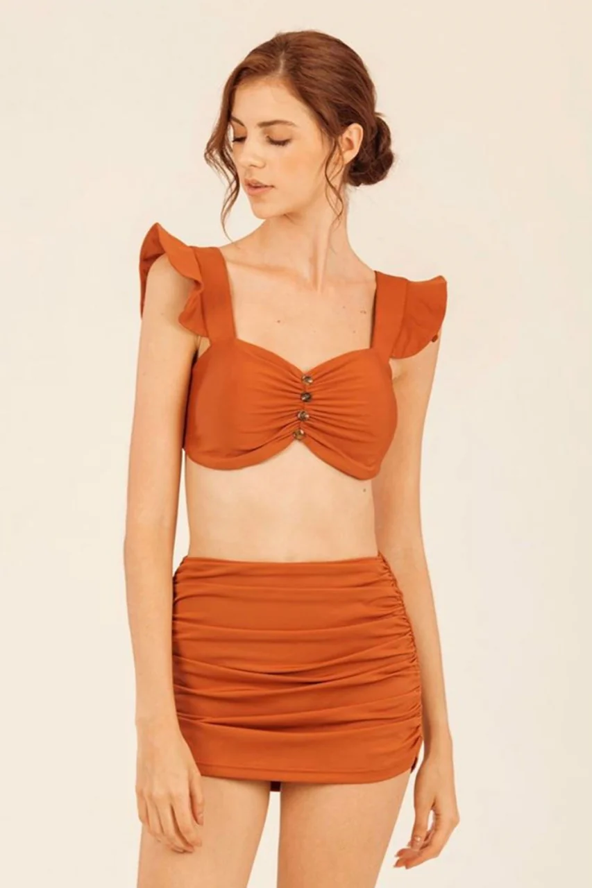 Demienyur Bikini Top (Brown) (Non Returnable) - Image 4