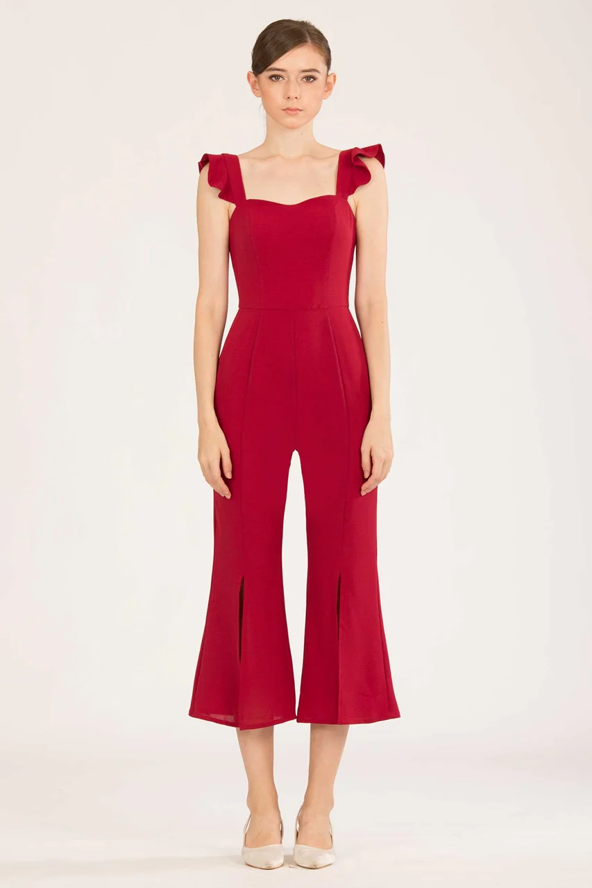 Dufergua Jumpsuit (Red) - Image 2