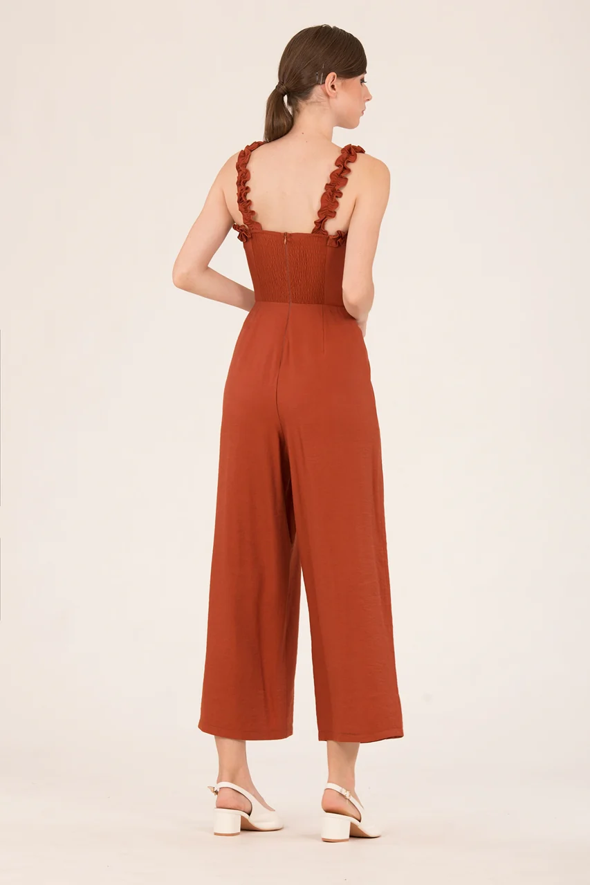 Dokianir Jumpsuit (Brown) - Image 2