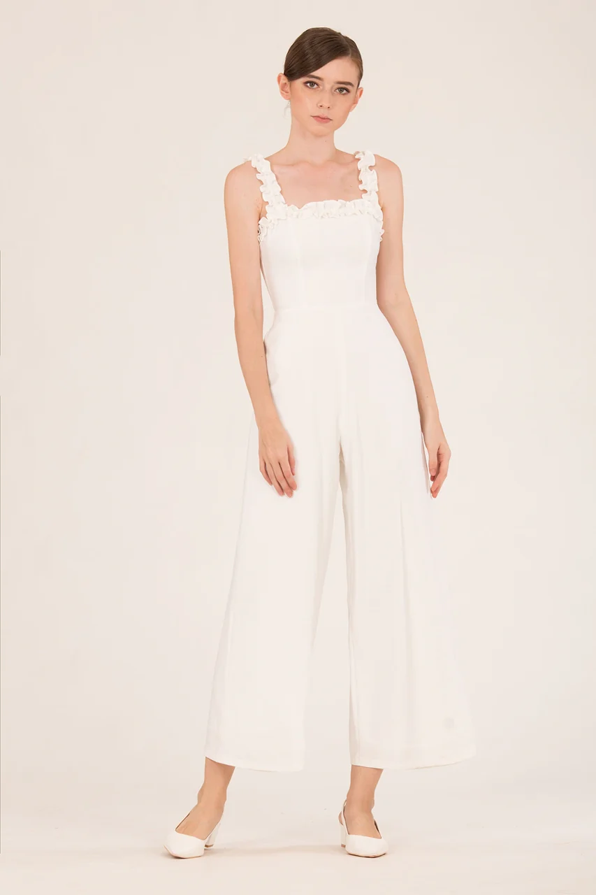 Dokianir Jumpsuit (White) - Image 4
