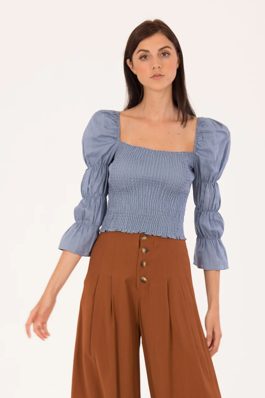 Darnifusi Top (Denim Blue) - Image 2