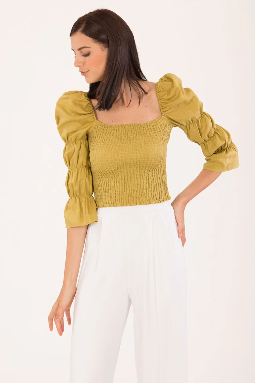 Darnifusi Top (Olive) - Image 2
