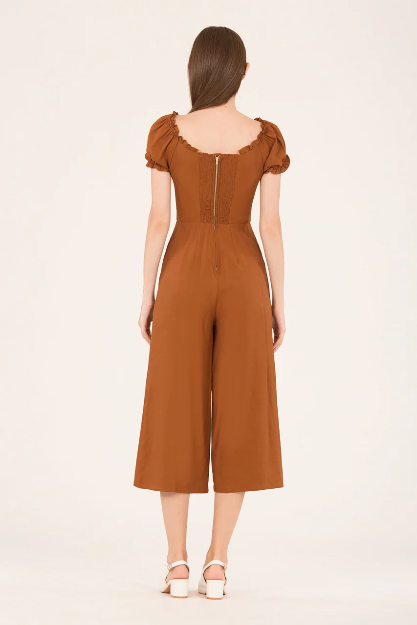 Dohafablar Jumpsuit (Brown) - Image 3