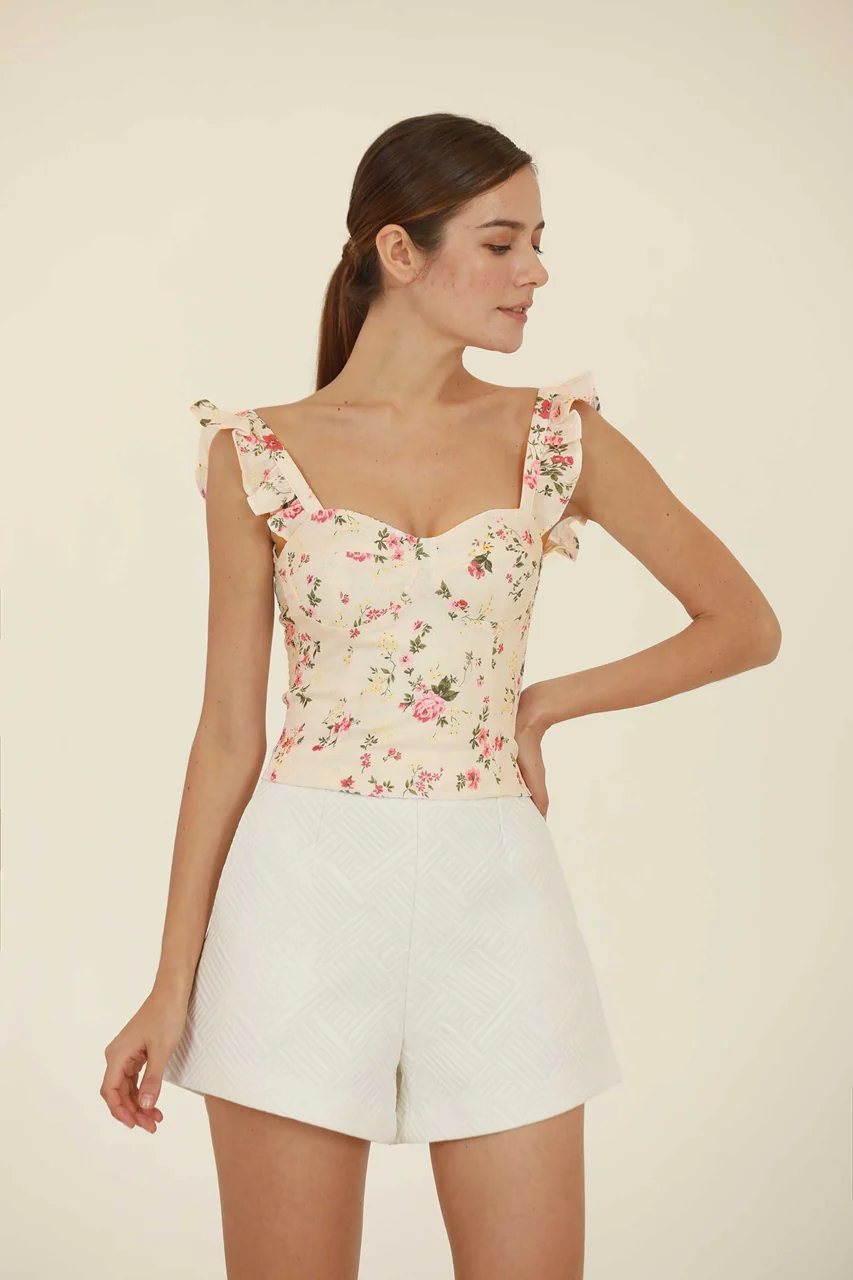 Deruwe Top (Printed Floral) - Image 2