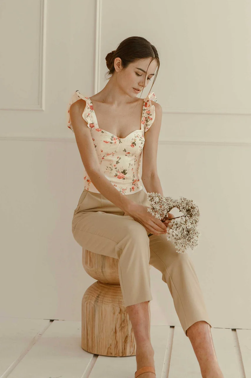 Deruwe Top (Printed Floral) - Image 4