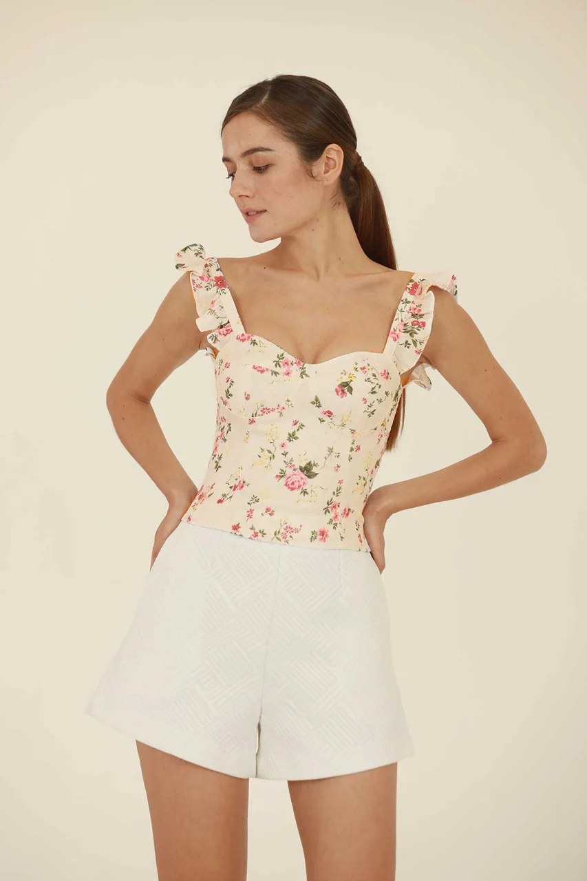 Deruwe Top (Printed Floral) - Image 6