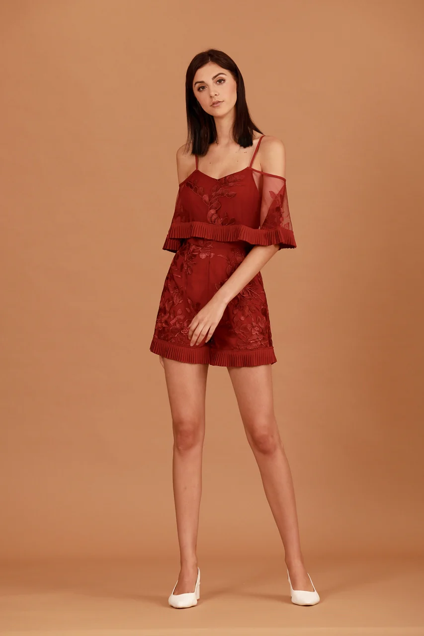 Dakarual Romper (Red)