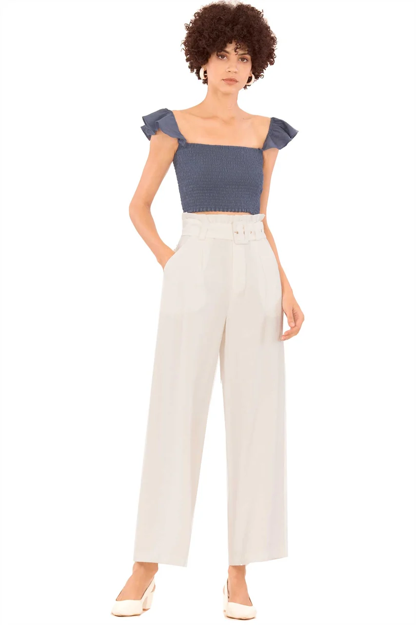 Deruoliva Pants (White) - Image 2