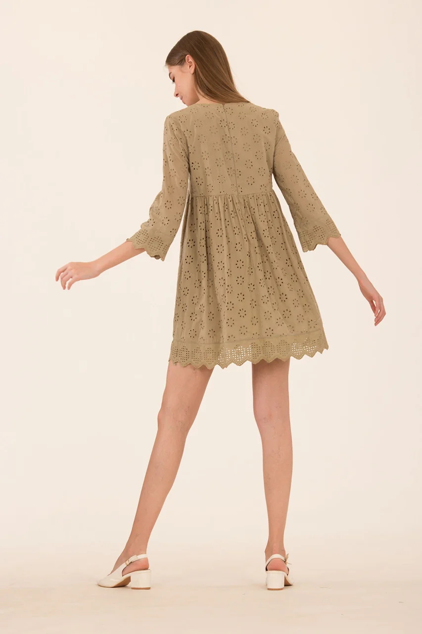 Dernifer Skort Dress (Olive) - Image 2