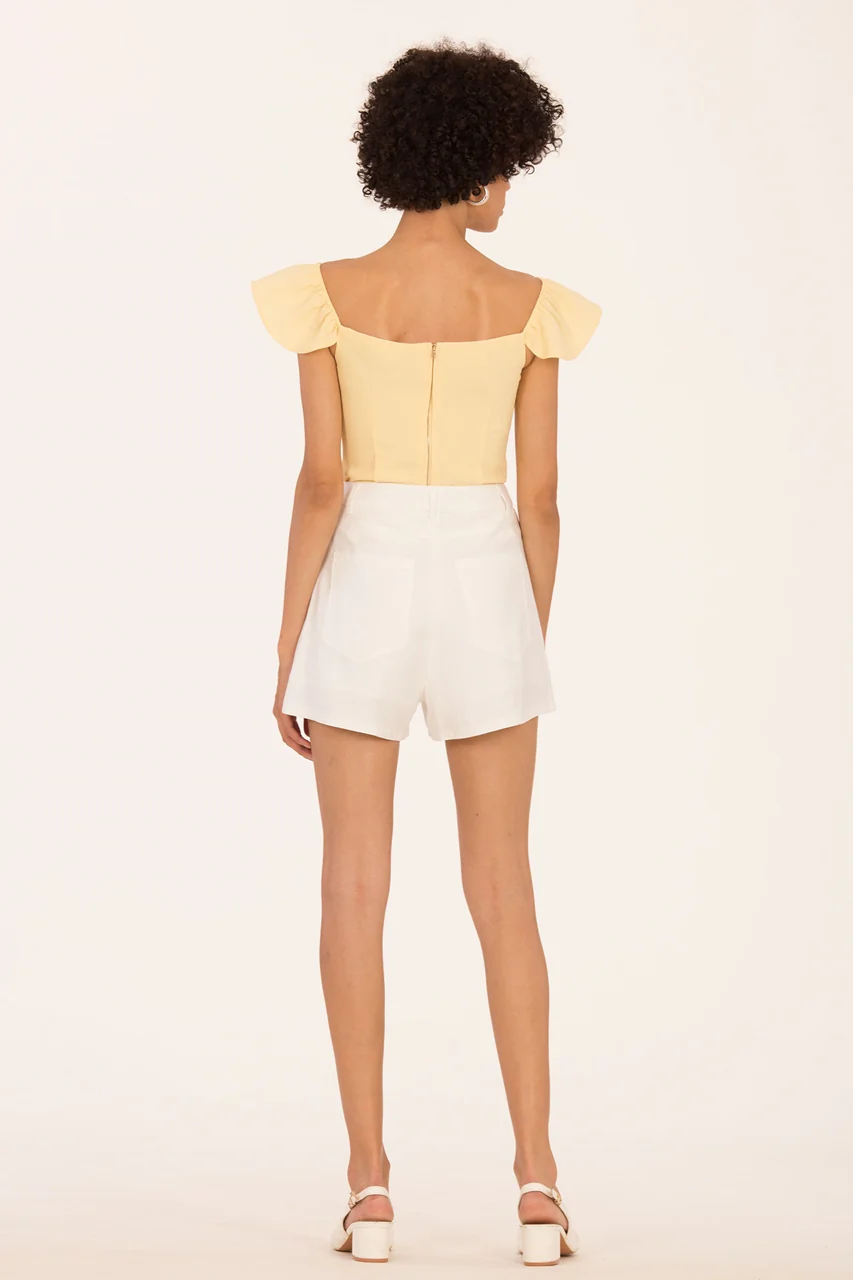 Doxcamuy Top (Powder Yellow) - Image 3