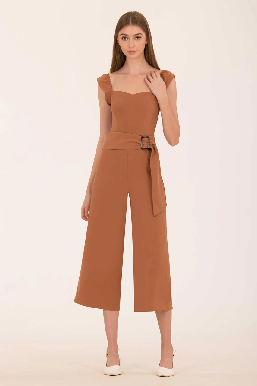 Damiyiar Jumpsuit (Brown) - Image 6