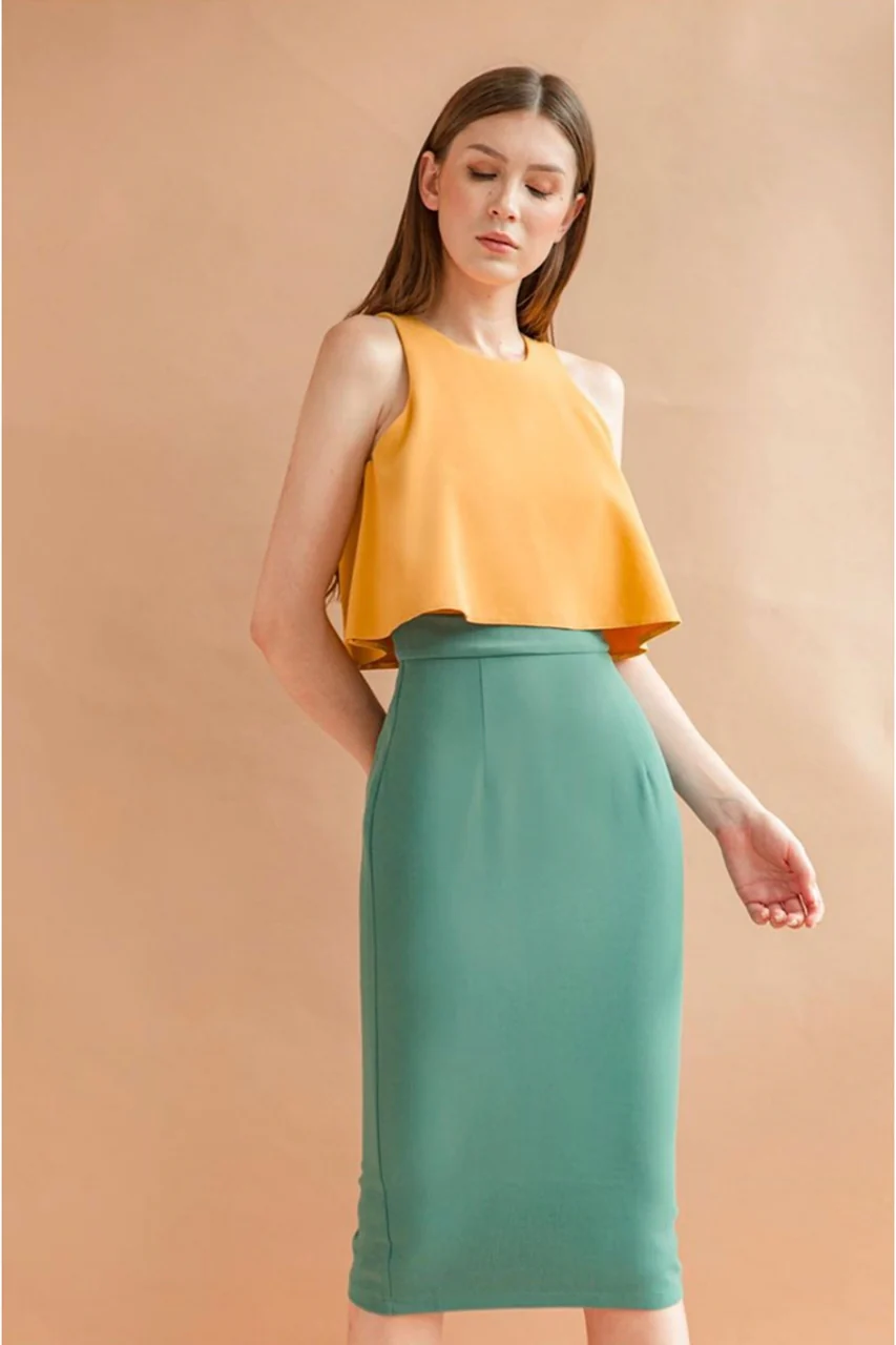 Dyoaklyn (Sunflower Yellow+Turquoise) - Image 2