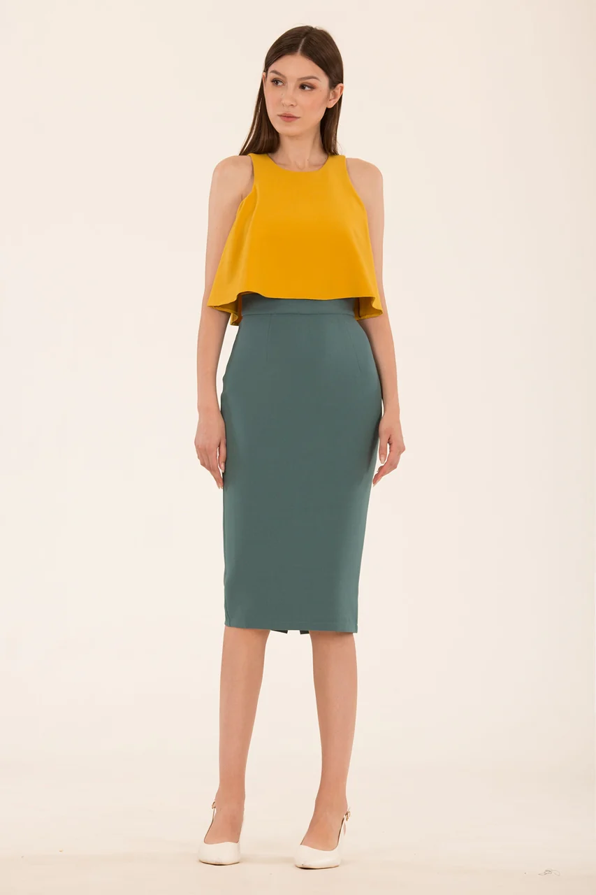 Dyoaklyn (Sunflower Yellow+Turquoise) - Image 3