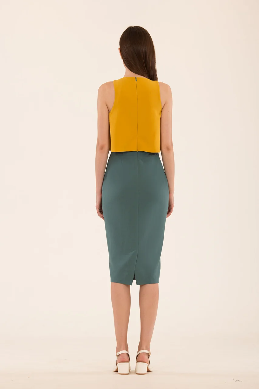 Dyoaklyn (Sunflower Yellow+Turquoise) - Image 4