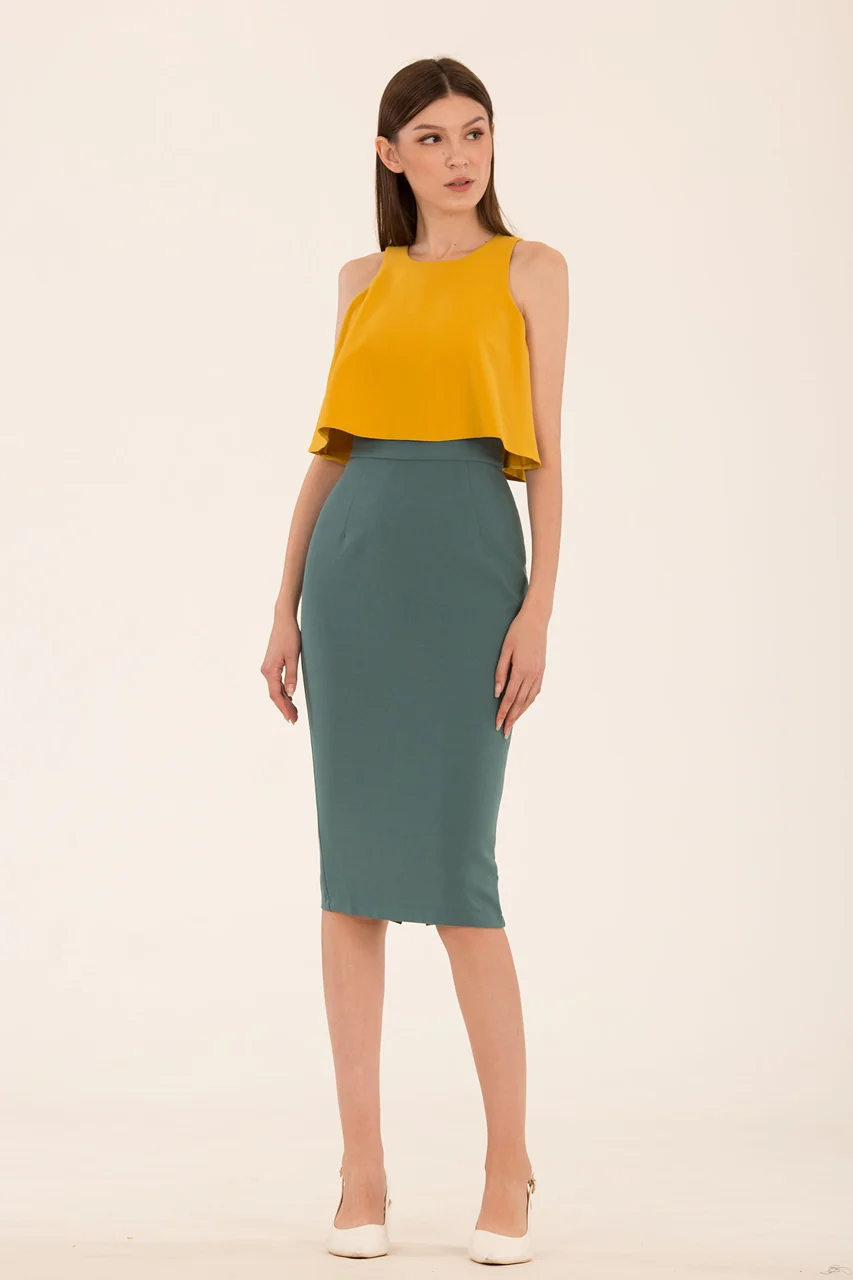 Dyoaklyn (Sunflower Yellow+Turquoise) - Image 5