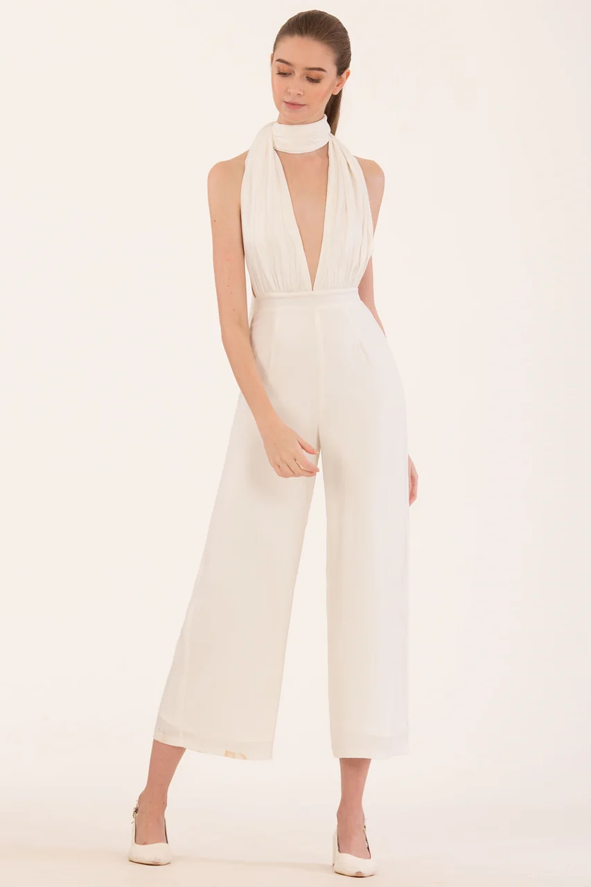 Derlorie Jumpsuit (White) - Image 2