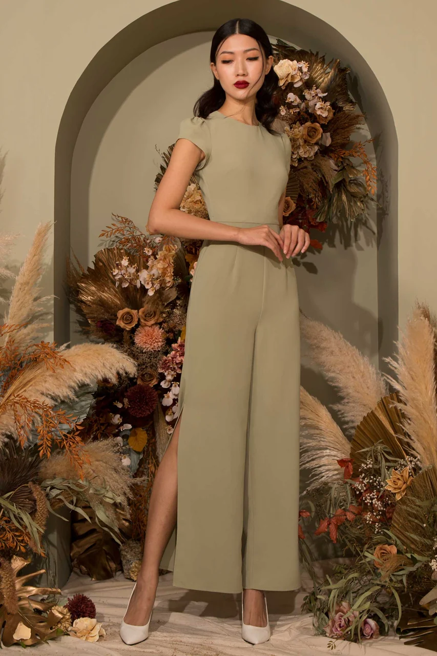 Dartinwo Jumpsuit (Sage) - Image 2