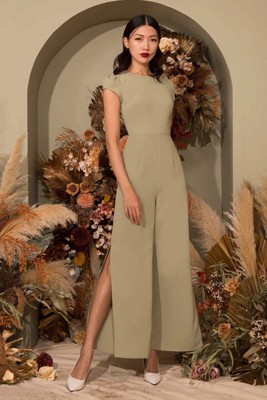Dartinwo Jumpsuit (Sage) - Image 3