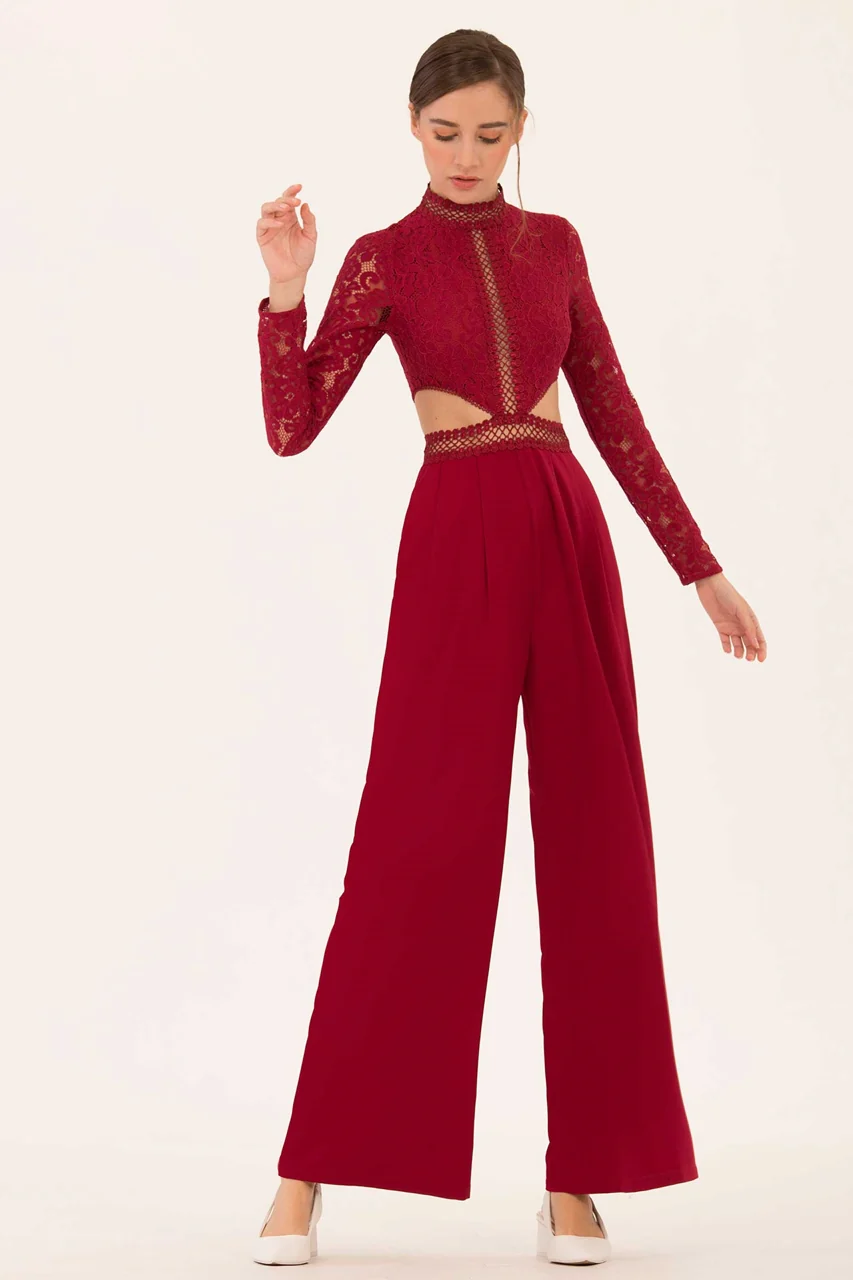 Dimihanxu Jumpsuit (Red) - Image 2