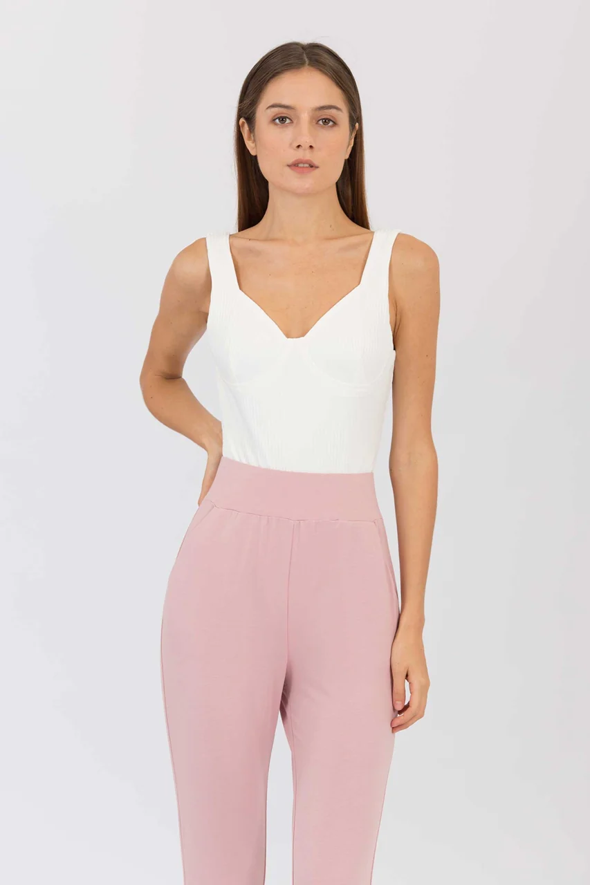 Dijurtaf Bodysuit (White)