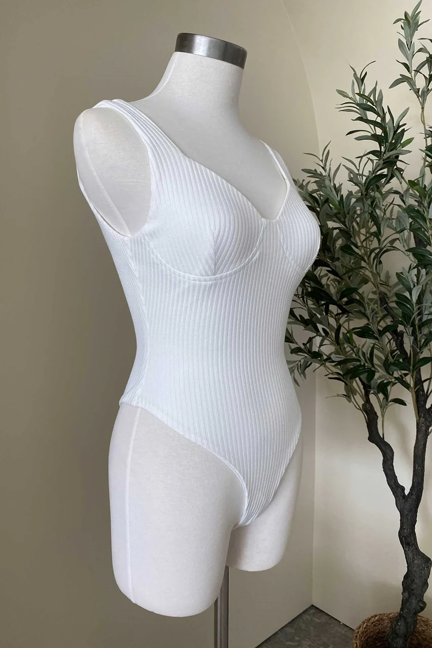 Dijurtaf Bodysuit (White) - Image 5