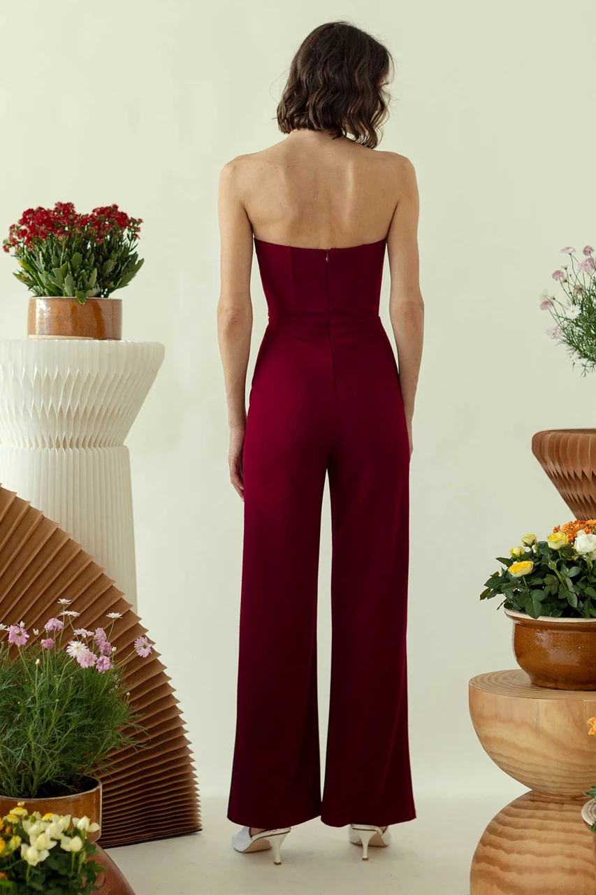 Dolierg Jumpsuit (Ox Blood) - Image 3
