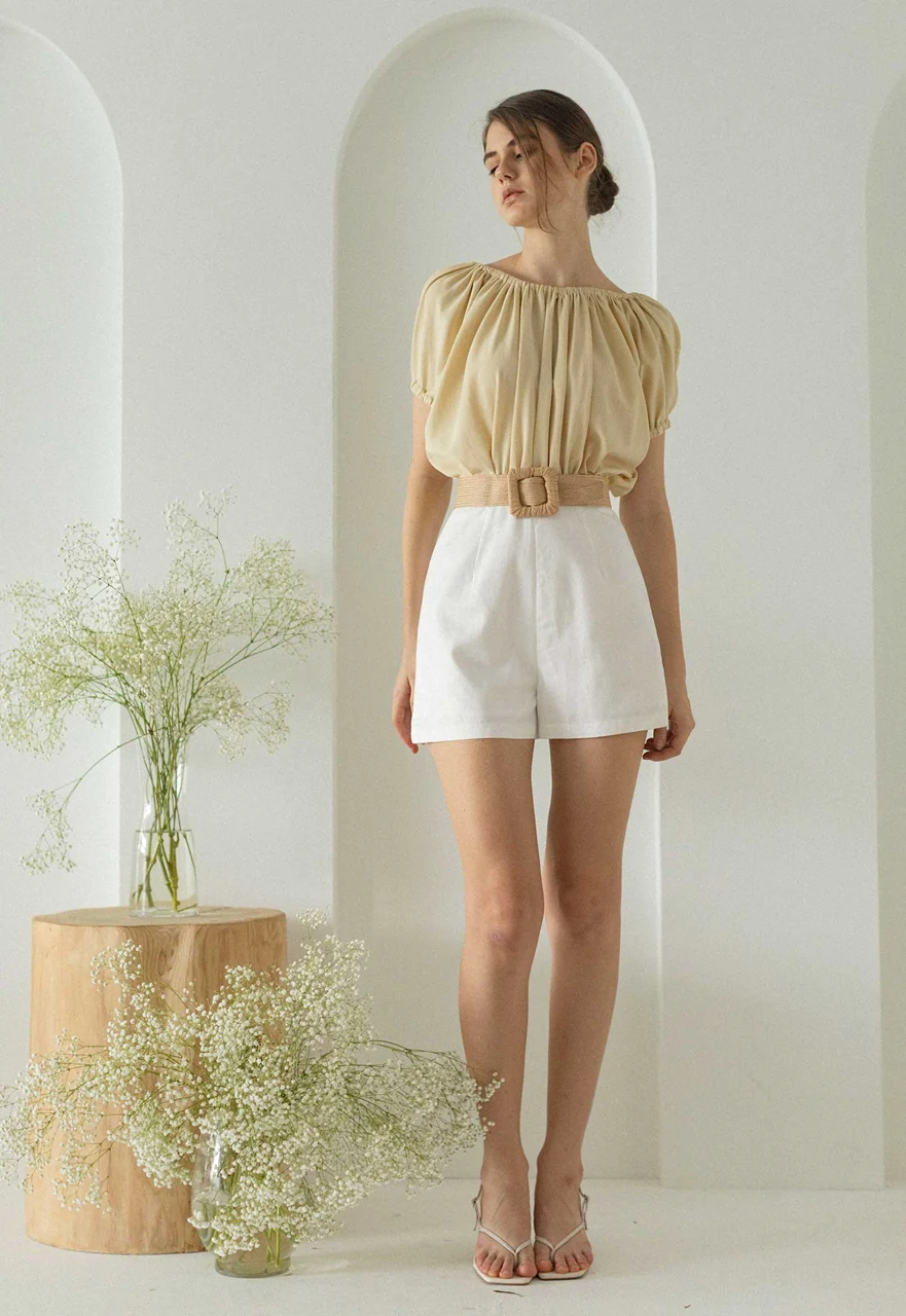 Dokahjer Romper (Pale Yellow+White) - Image 7